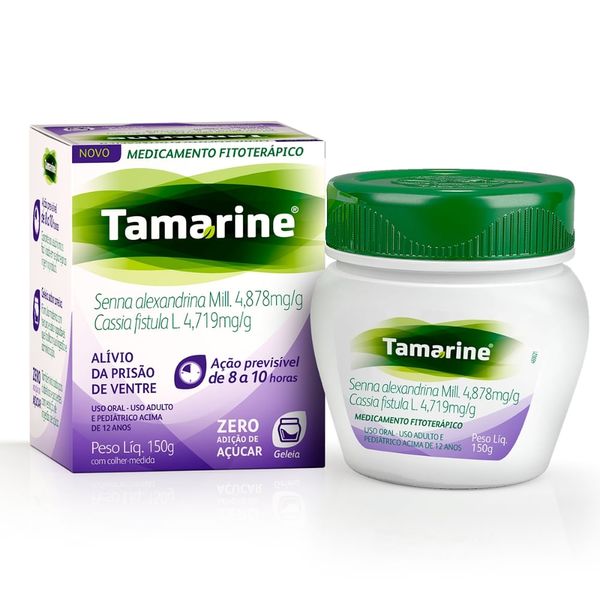 Laxante Tamarine Geleia Fitoterápico Sem Açúcar 150g Sabor Ameixa Laxante Tamarine Geleia Fitoterápico Sem Açúcar 150g Sabor Ameixa