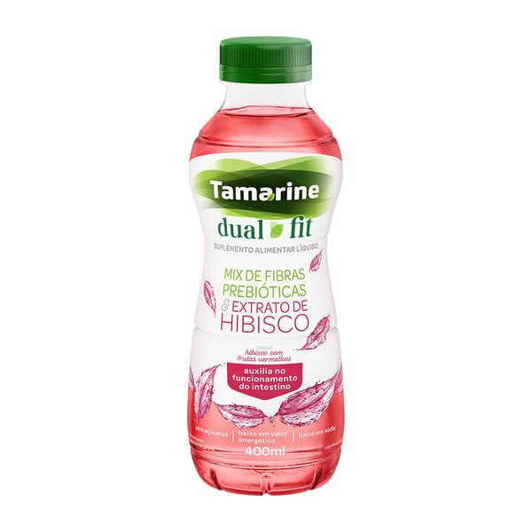 Suplemento Alimentar Tamarine Dual Fit 400ml Sabor Hibisco Suplemento Alimentar Tamarine Dual Fit 400ml Sabor Hibisco