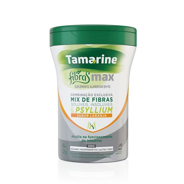 Suplemento Alimentar Tamarine Fibras Max Mix de Fibras 225g Sabor Laranja Suplemento Alimentar Tamarine Fibras Max Mix de Fibras 225g Sabor Laranja